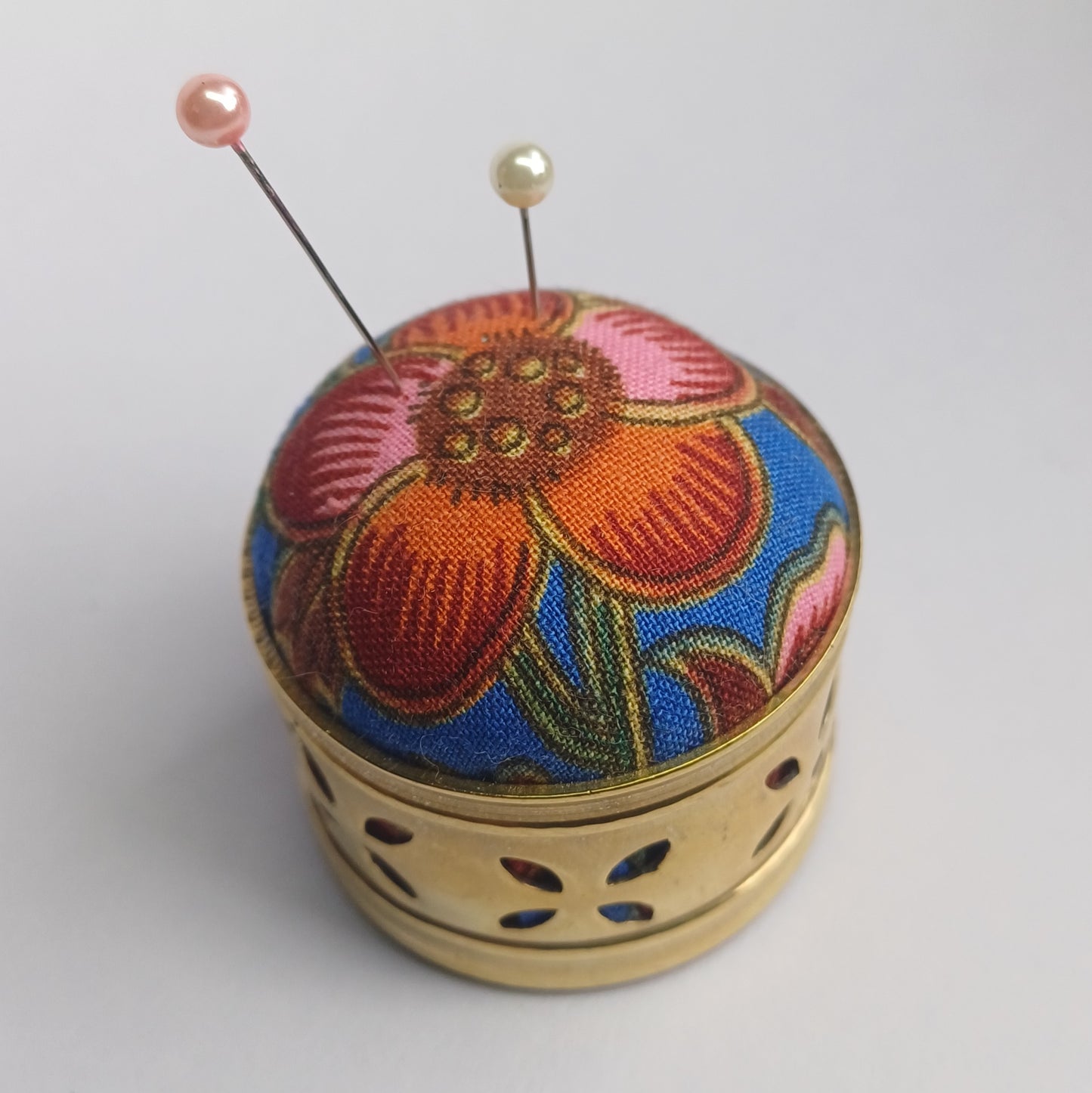 Vintage Napkin Ring, Mini Pincushions