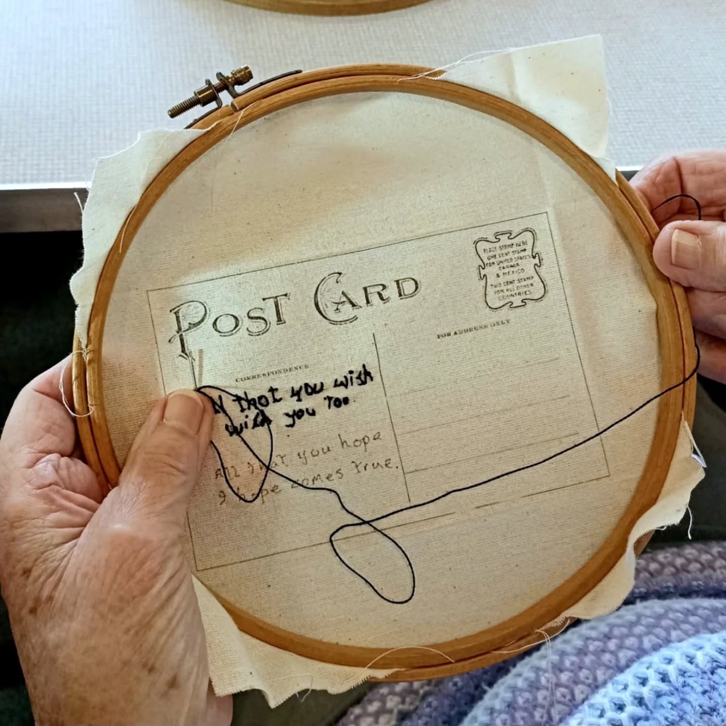 Stitch a Postcard Kit