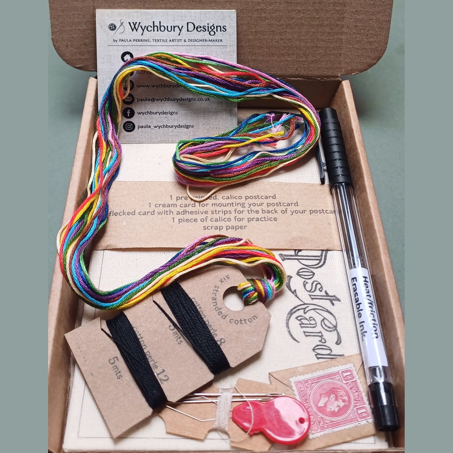 Stitch a Postcard Kit