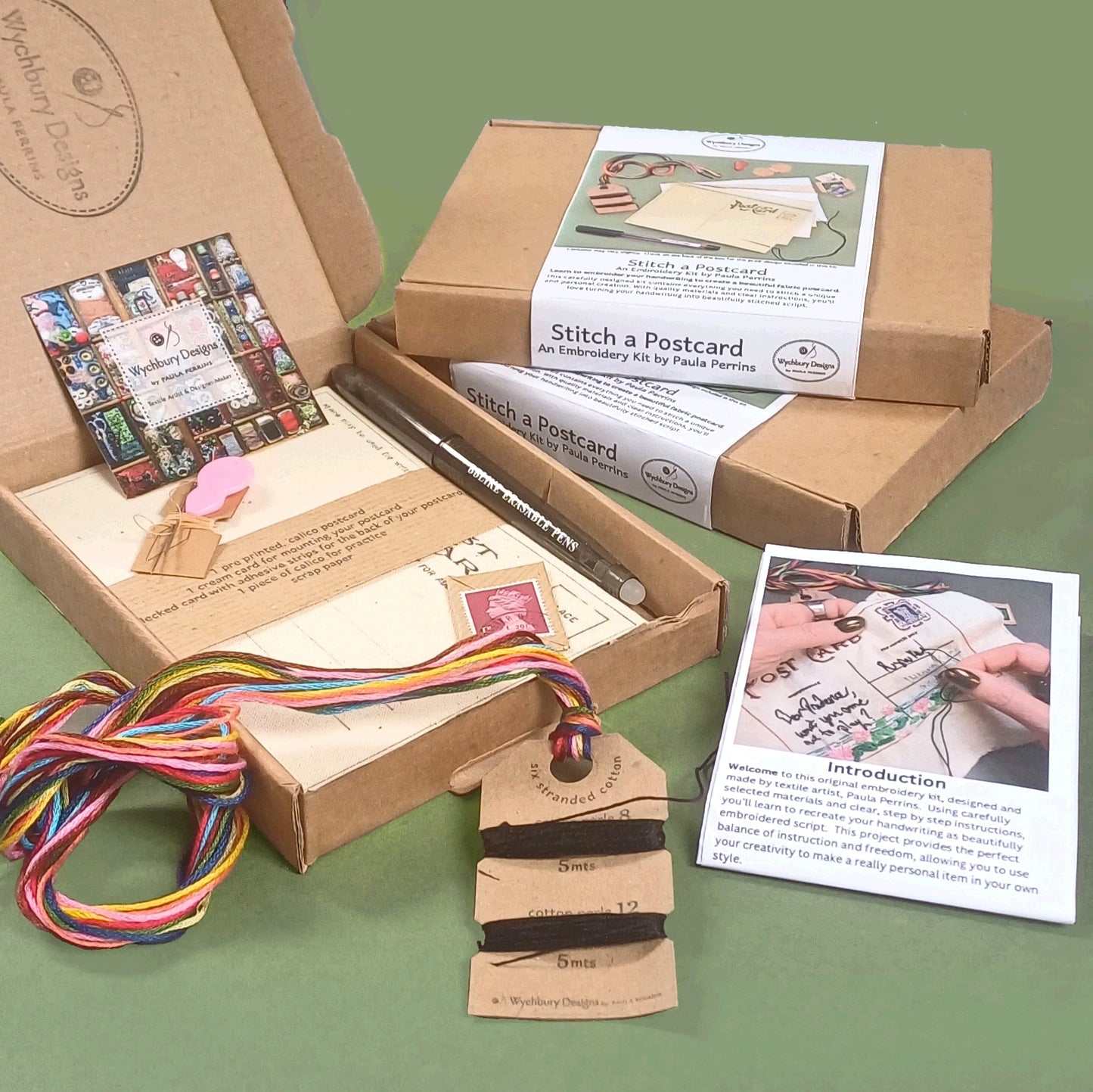 Stitch a Postcard Kit
