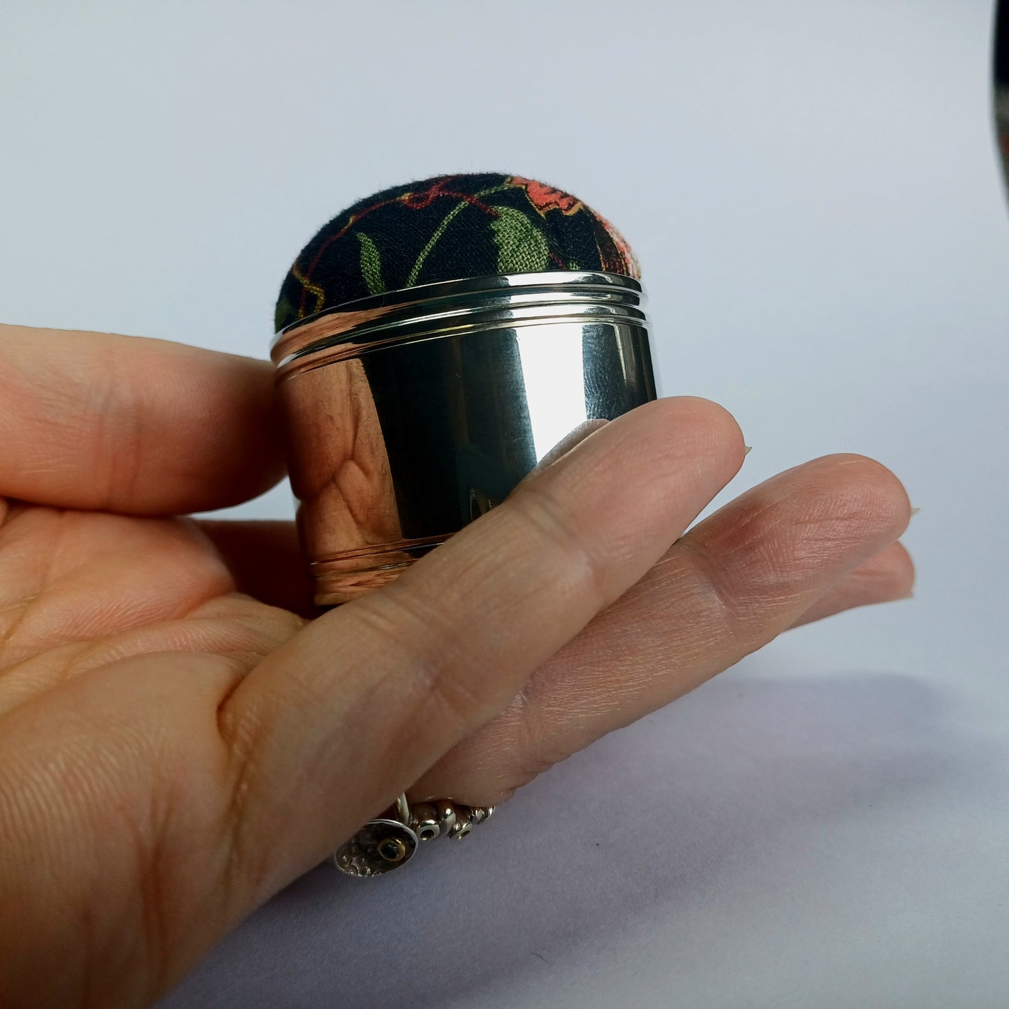 Vintage Napkin Ring, Mini Pincushions