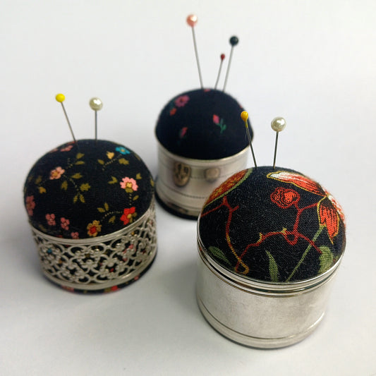 Vintage Napkin Ring, Mini Pincushions
