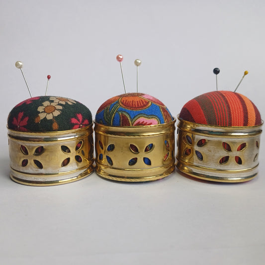 Vintage Napkin Ring, Mini Pincushions