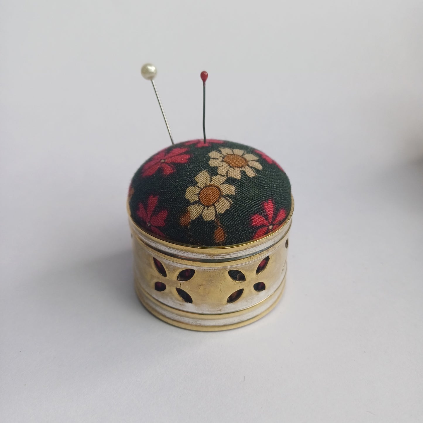Vintage Napkin Ring, Mini Pincushions