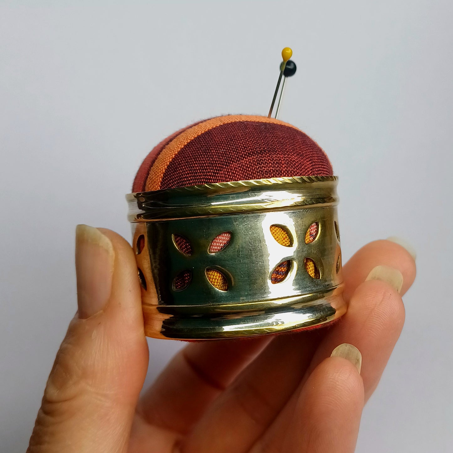 Vintage Napkin Ring, Mini Pincushions