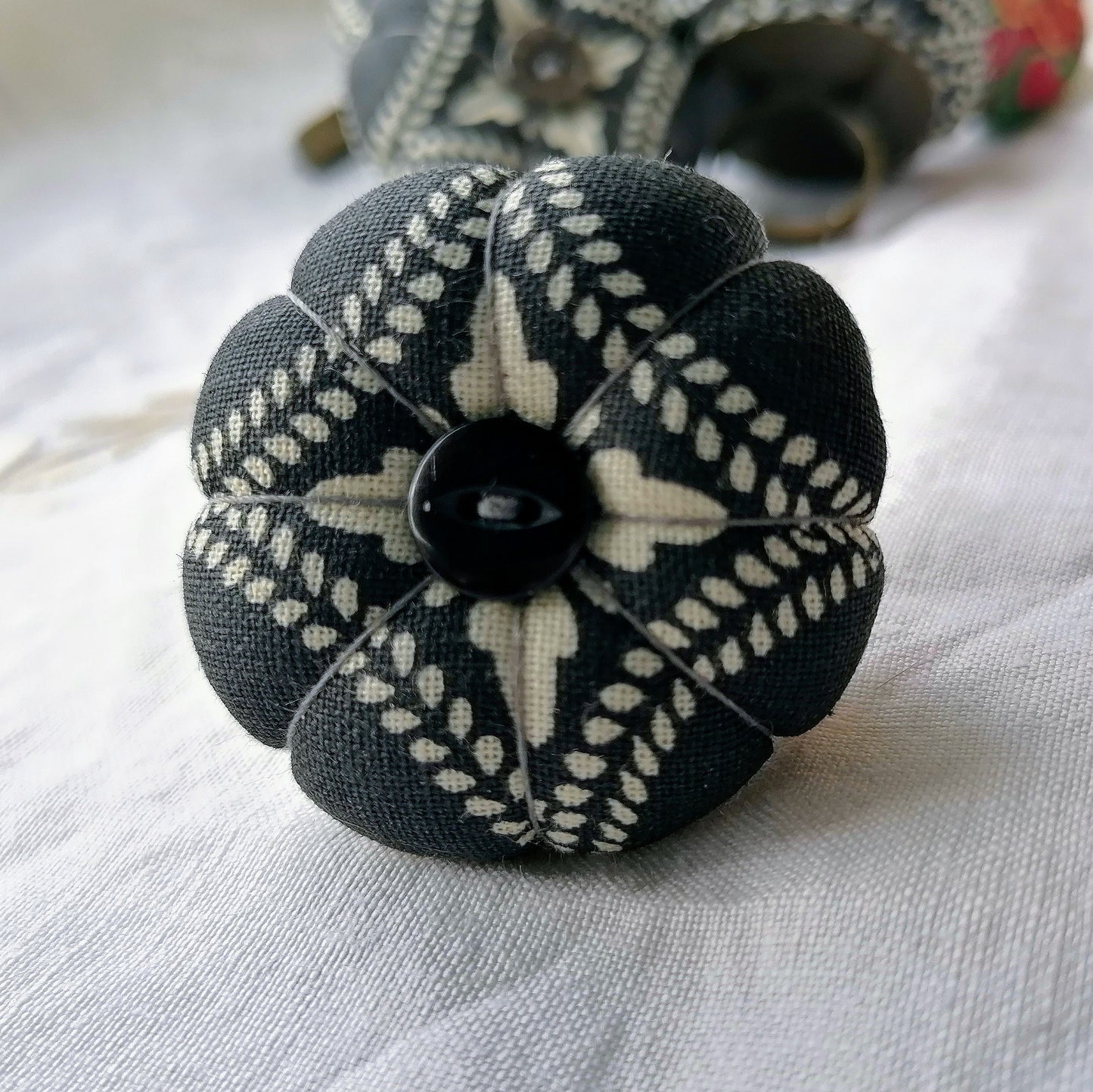 Classic Pumpkin Pincushion Rings - Medieval
