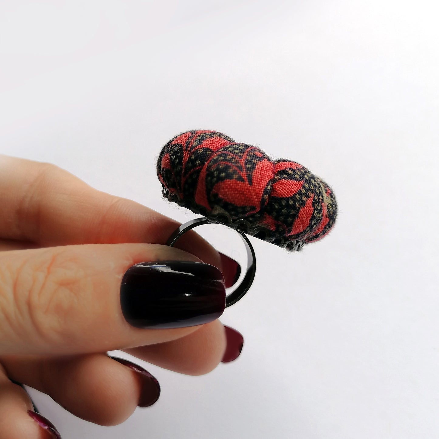 Classic Pumpkin Pincushion Rings - Foliage