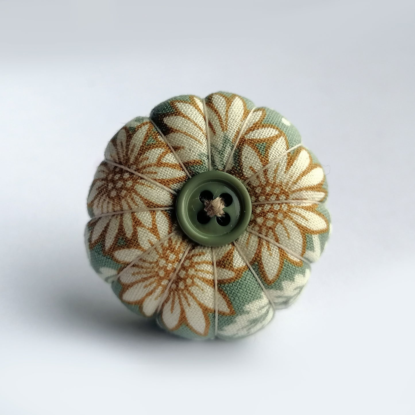 Classic Pumpkin Pincushion Rings - Foliage